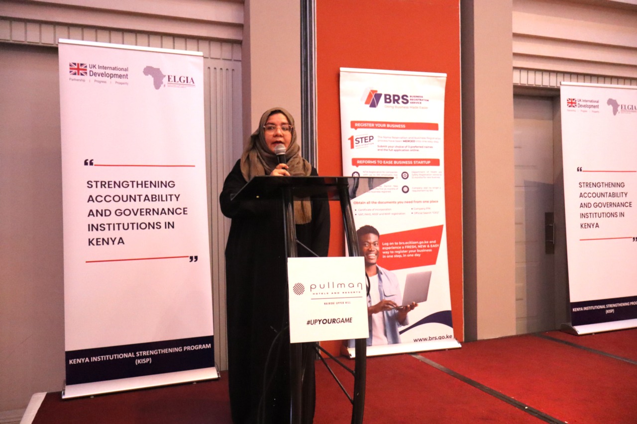  ELGIA in collaboration with the Business Registration Service (BRS), convened a high-level stakeholder engagement forum 
