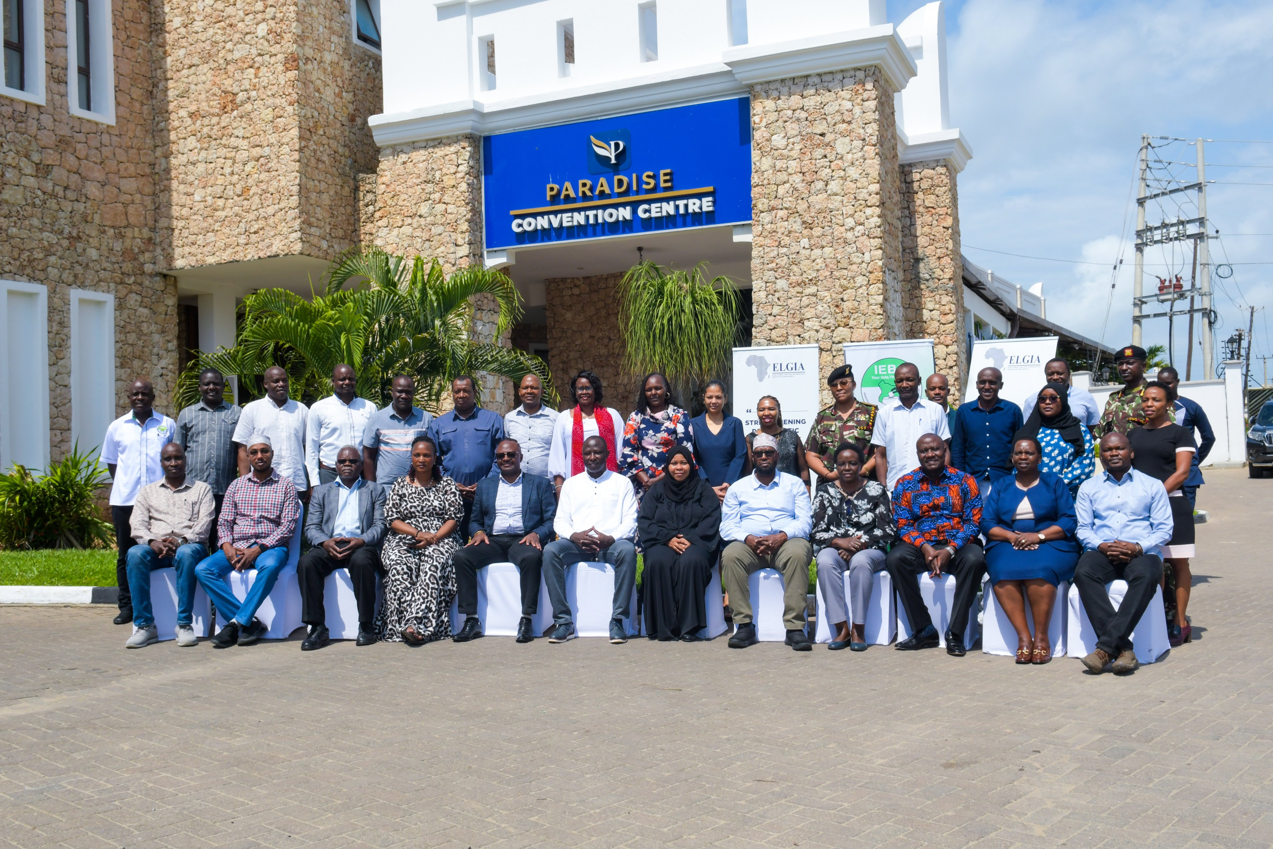 ELGIA supports IEBC with induction programme for the Chairperson and members of the Commission.