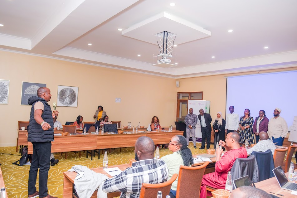 IEBC holda media handling and etiquette training workshop Supported by ELGIA IEBC holda media handling and etiquette training workshop Supported by ELGIA