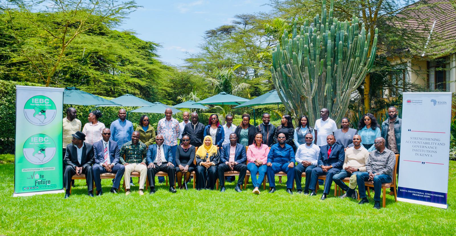 IEBC with technical support from ELGIA convening a three-day induction workshop  IEBC with technical support from ELGIA convening a three-day induction workshop