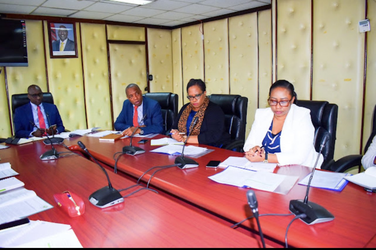 The Independent Electoral and Boundaries Commission (IEBC) convened a meeting with key electoral development partners at IEBC offices