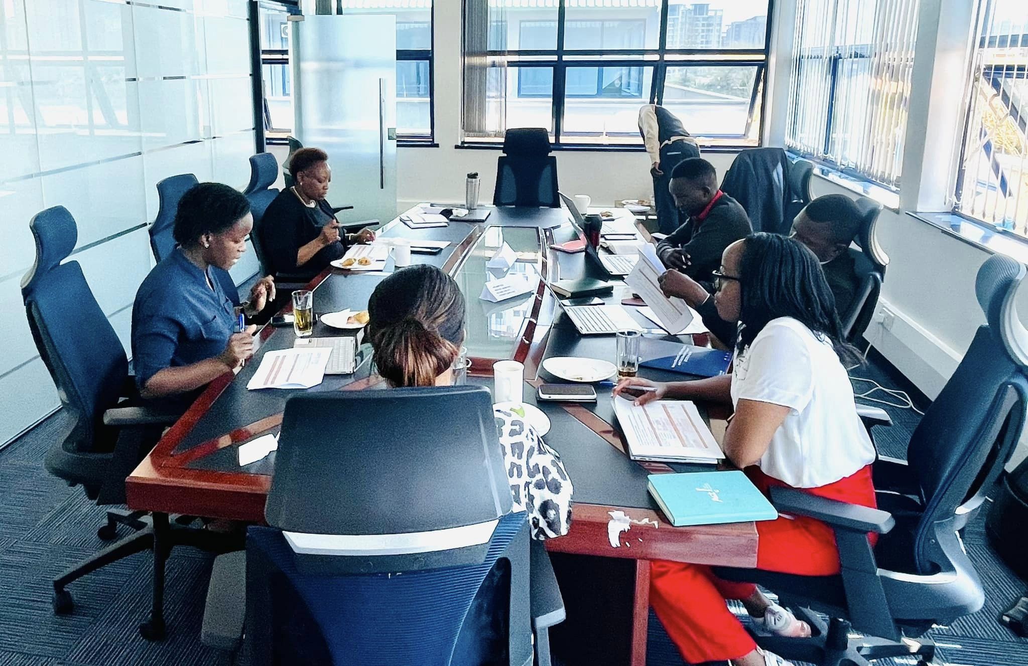  Kenya IGAPP team (ELGIA, ACT &amp; NCCK) meet to discuss on the common outcome areas.